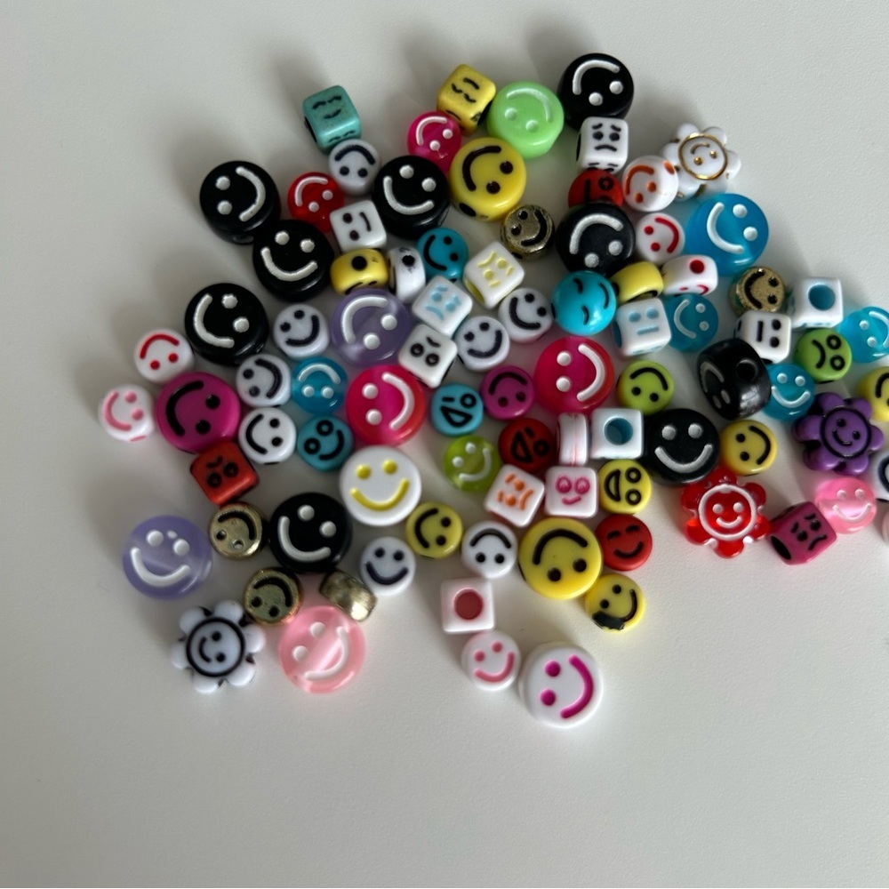 Set of Smiley Beads! So cute!